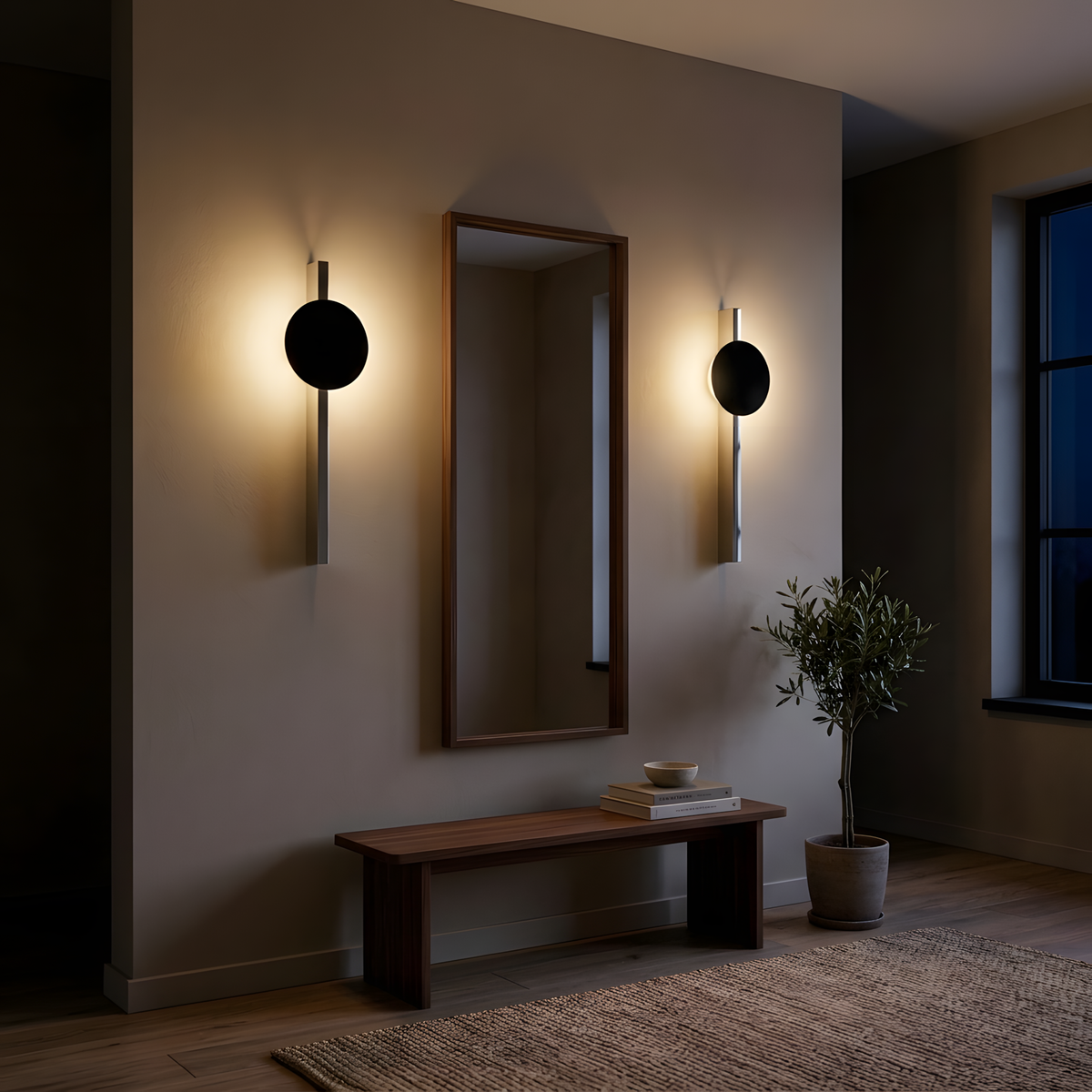 Quinina applique murale chambre de nuit