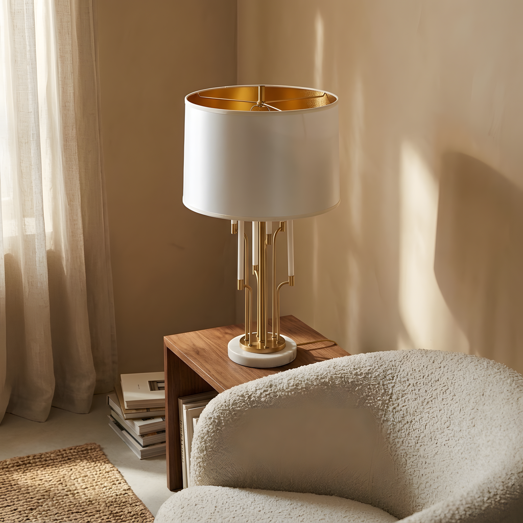 Renalle lampe à poser détail de lumière