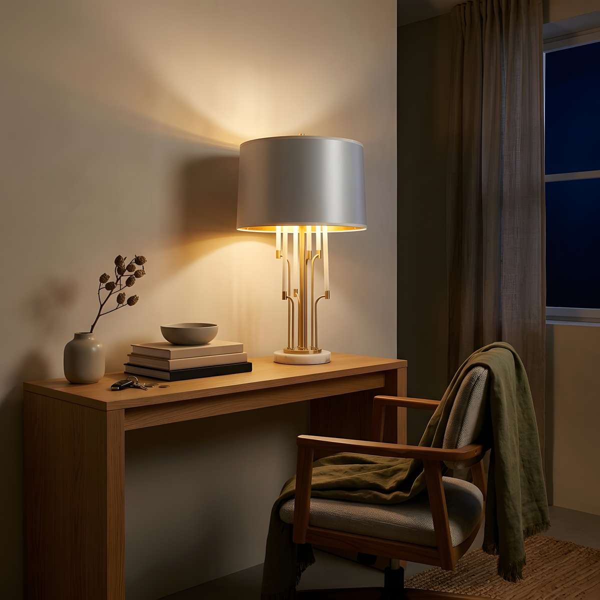 Renalle lampe à poser vue d'ensemble