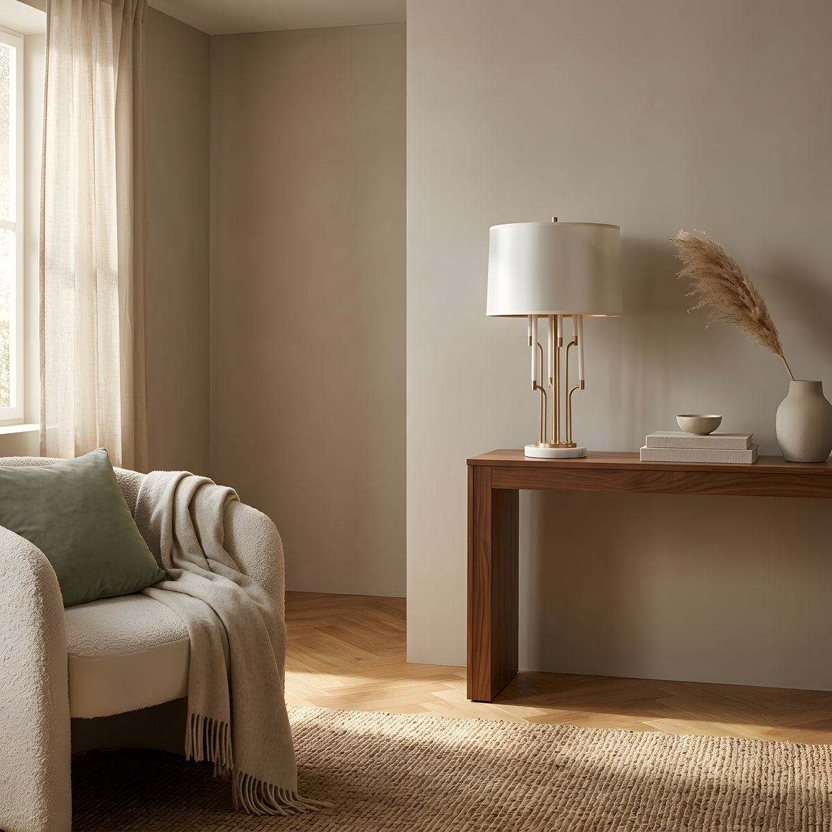 Renalle lampe à poser jour, lumière éteinte