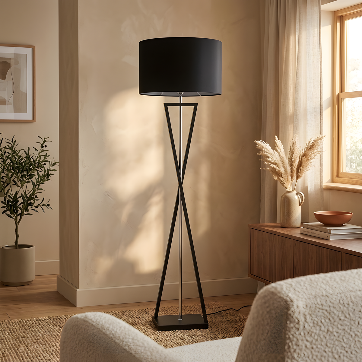 Renussa lampadaire détail de lumière