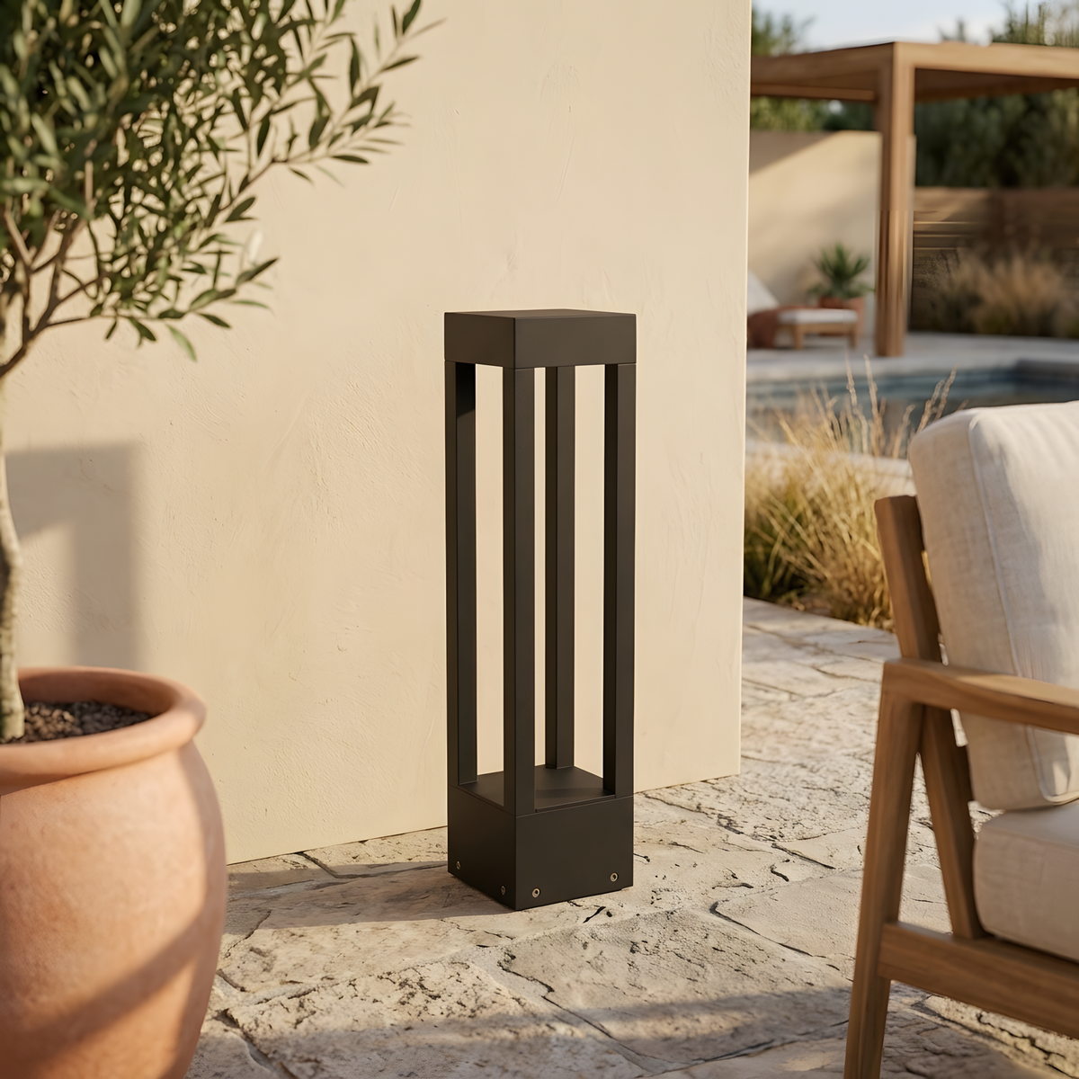 Rilolia lampadaire extérieur détail de lumière