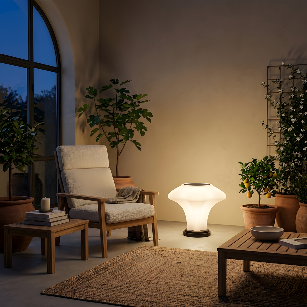 Rilomio lampe à poser extérieure vue d'ensemble