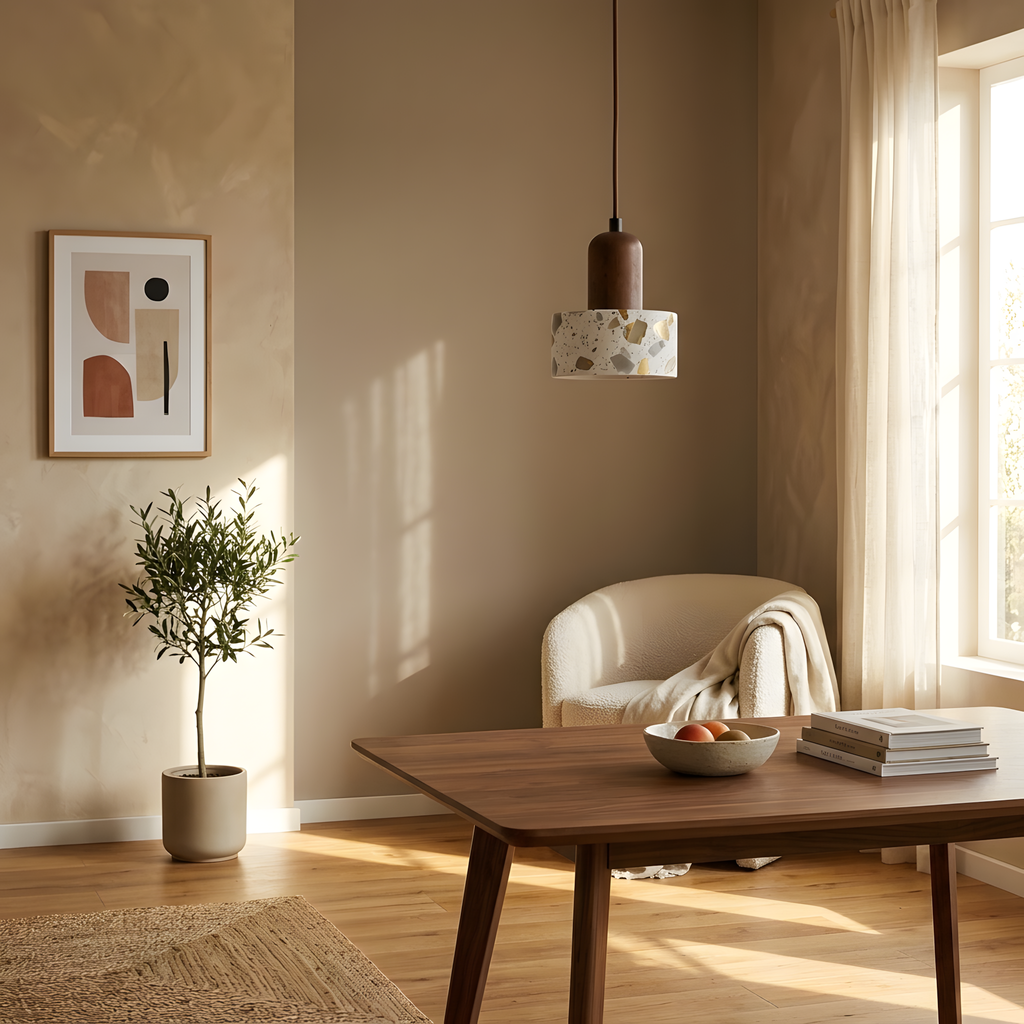 Scandera suspension effet terrazzo, cuisine