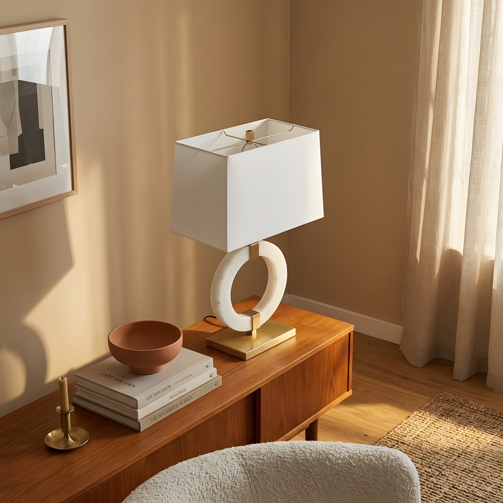 Selaro lampe à poser détail de lumière