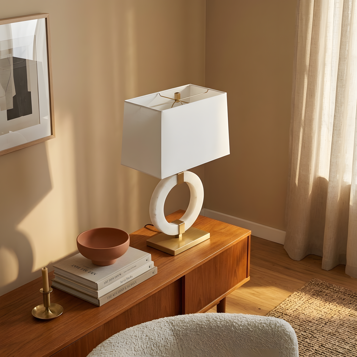 Selaro lampe à poser détail de lumière