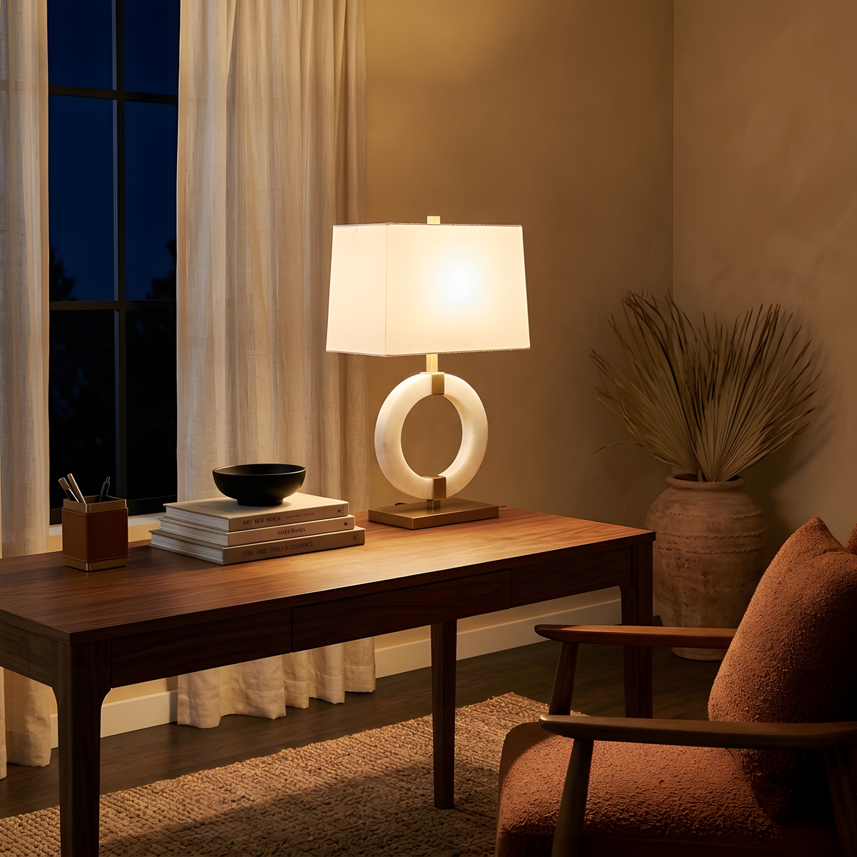Selaro lampe à poser vue d'ensemble
