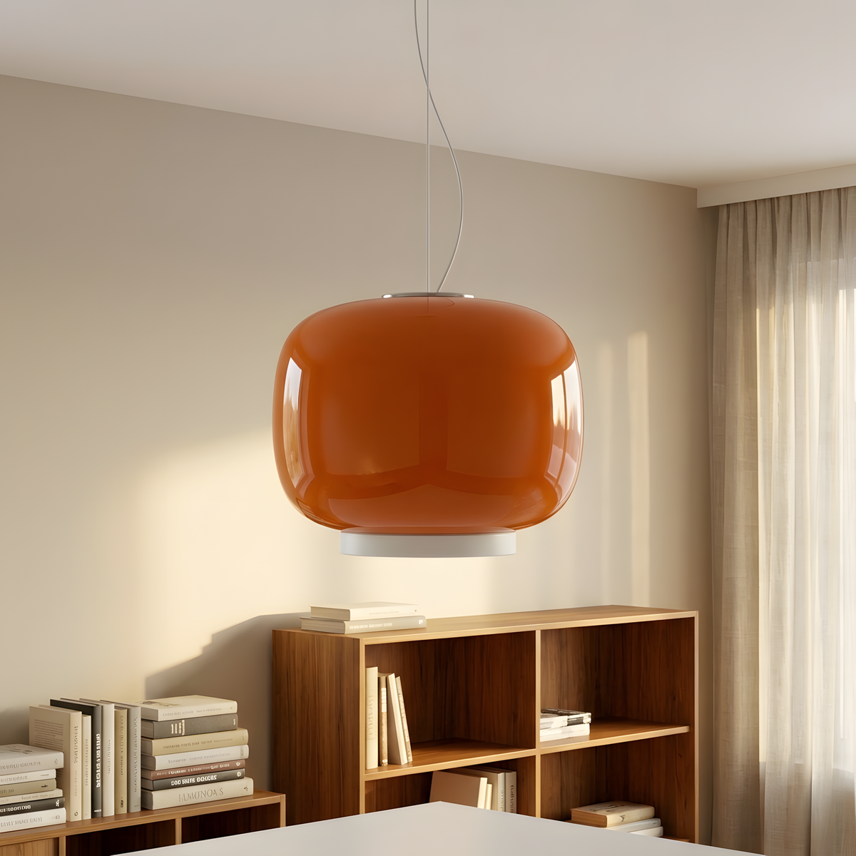 Selenta suspension verre coloré, salon