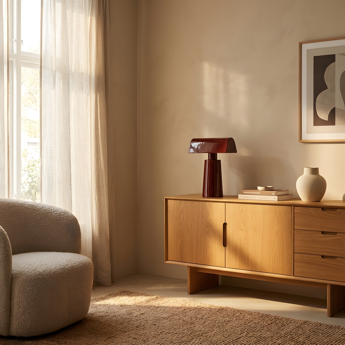 Selesta lampe à poser jour, lumière éteinte