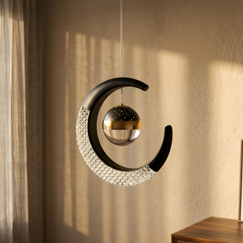Sferia suspension, ambiance salon