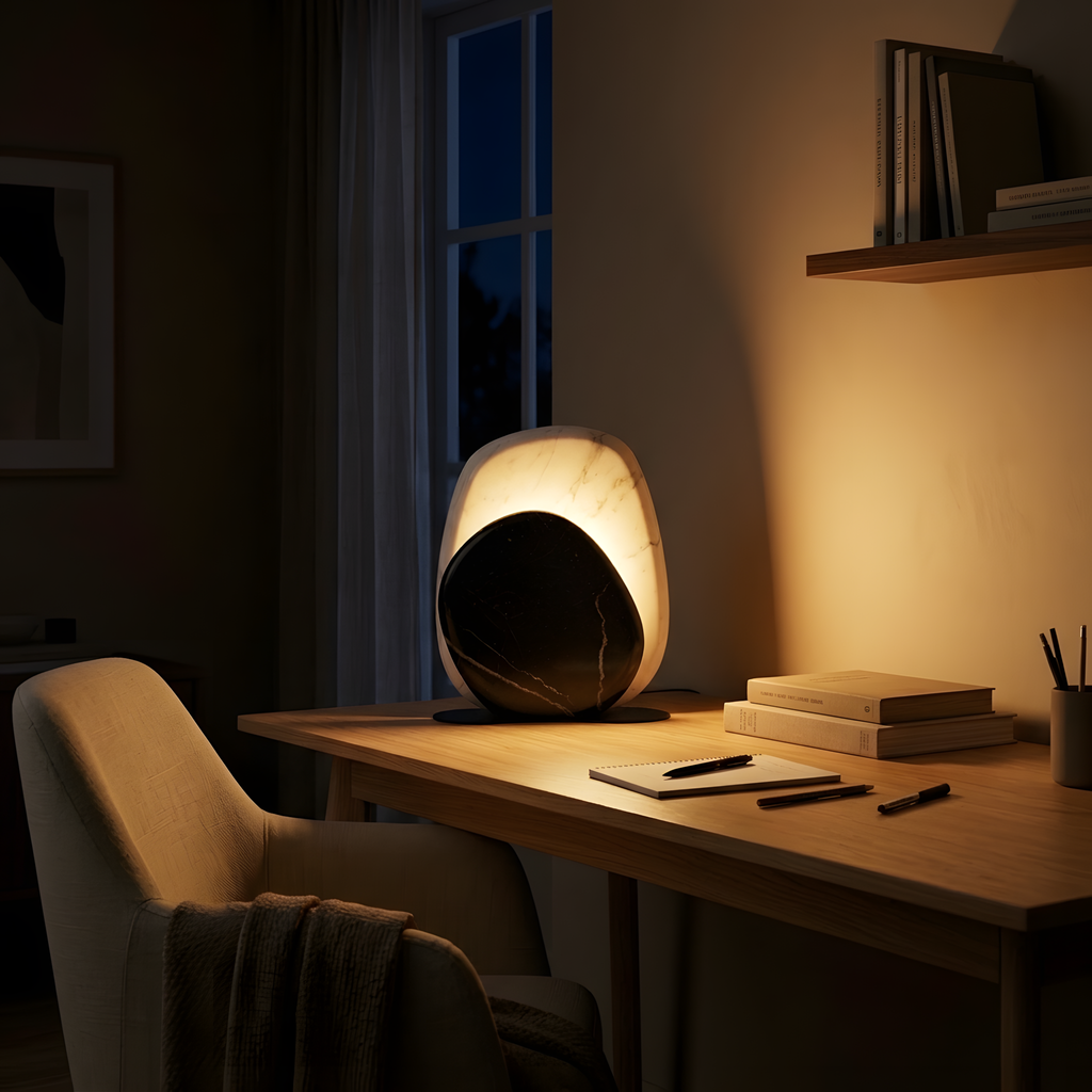 Silianda lampe à poser vue d'ensemble