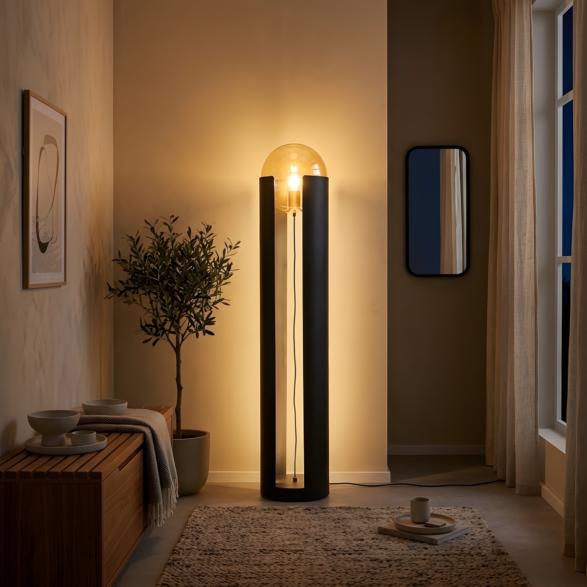 Silionda lampadaire vue d'ensemble