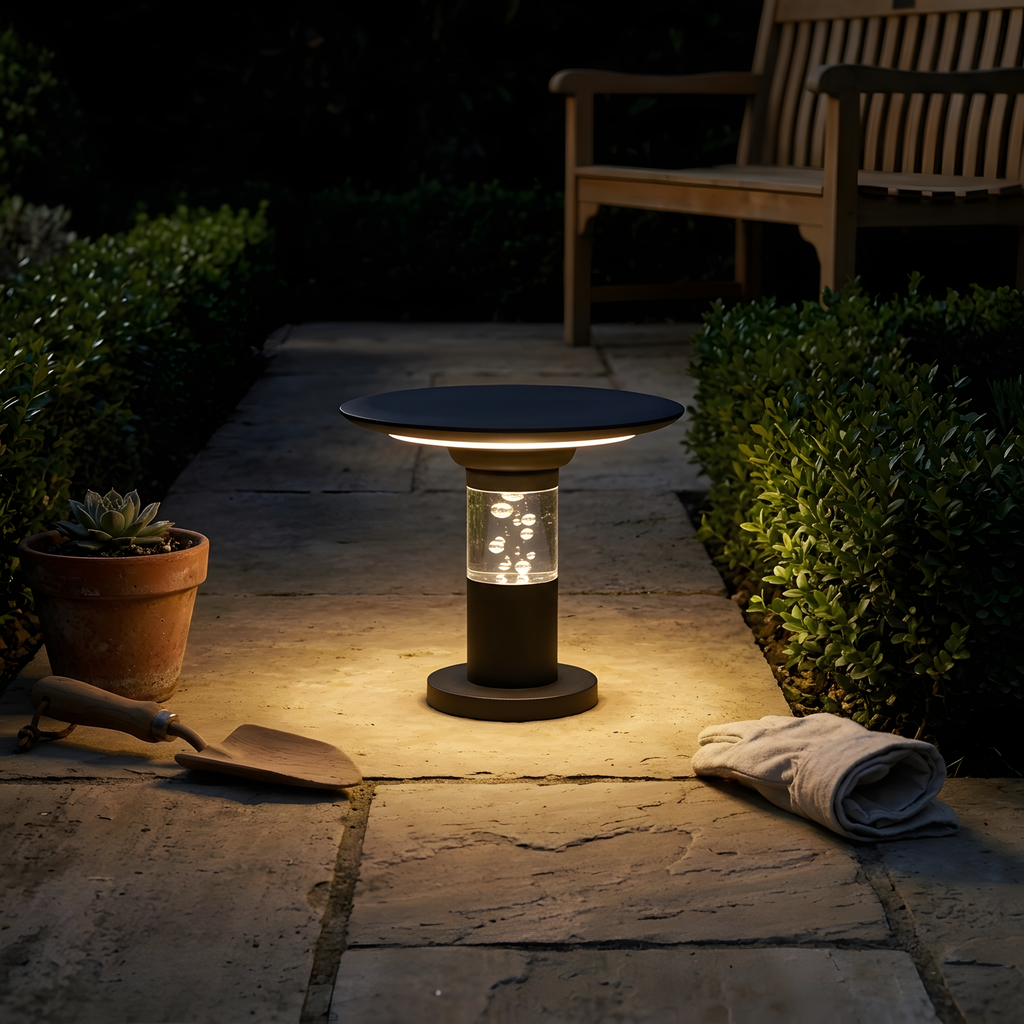 Solavo lampe à poser extérieure vue d'ensemble