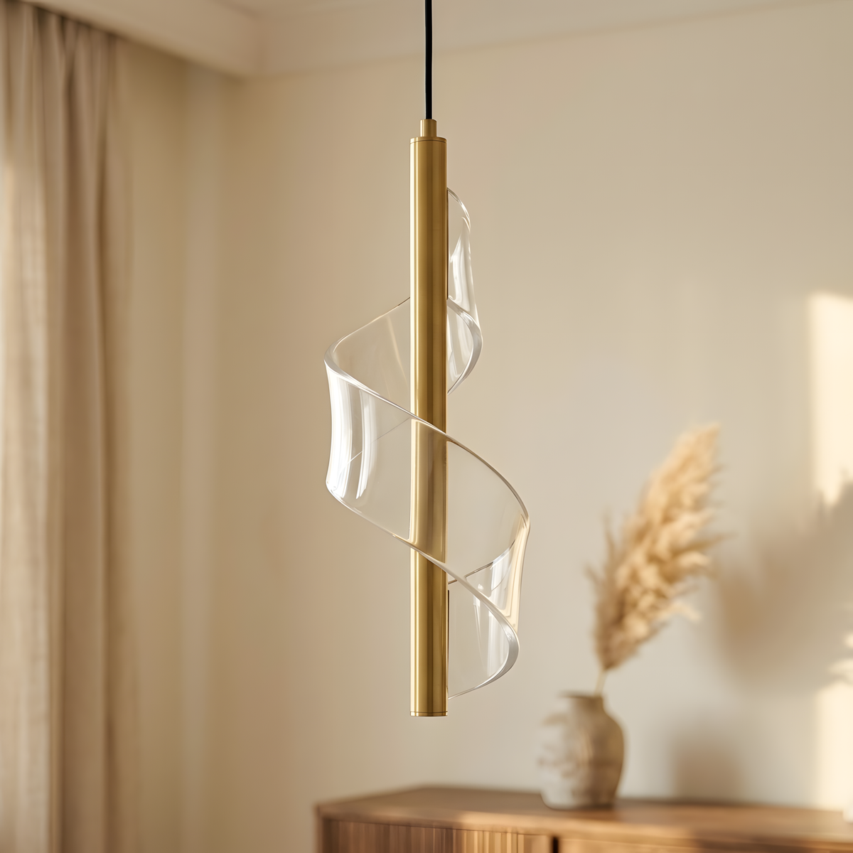 Spirea suspension, ambiance entrée