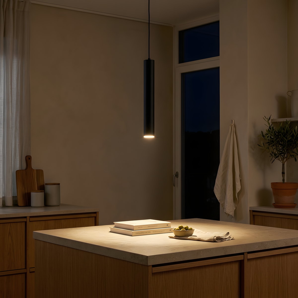 Stylio suspension, ambiance cuisine