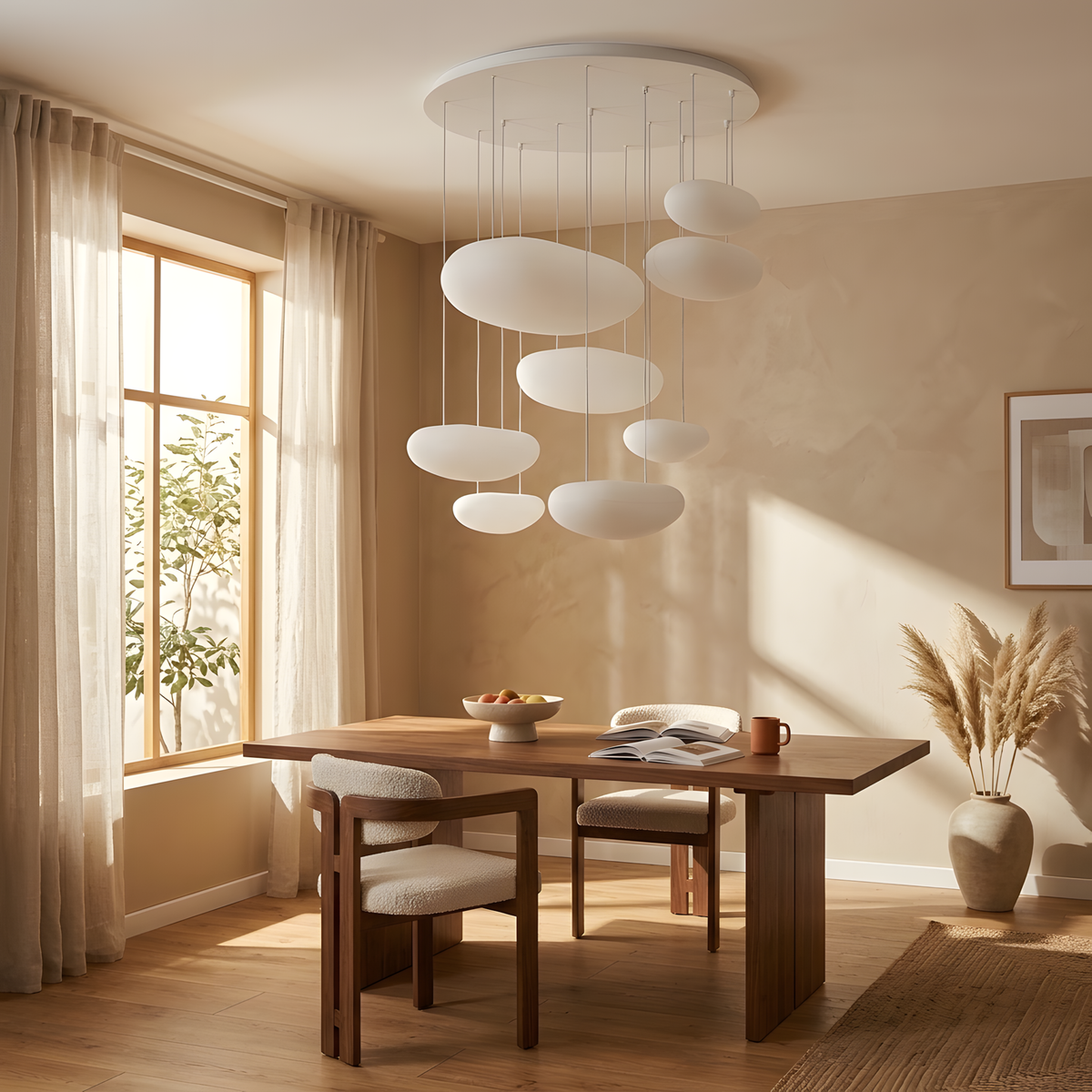 Suavia suspension formes douces, lumière du jour