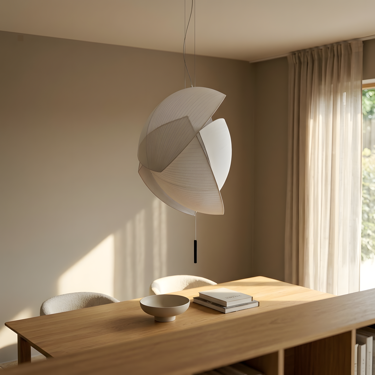 Sylveon suspension tissu blanc LED, bureau