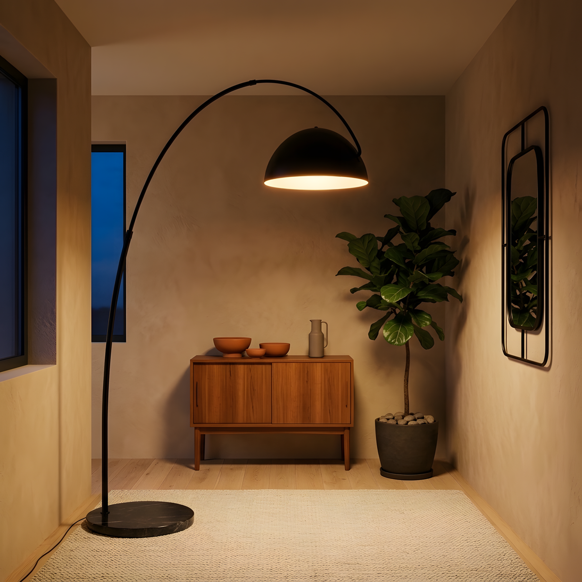 Talaxia lampadaire vue d'ensemble