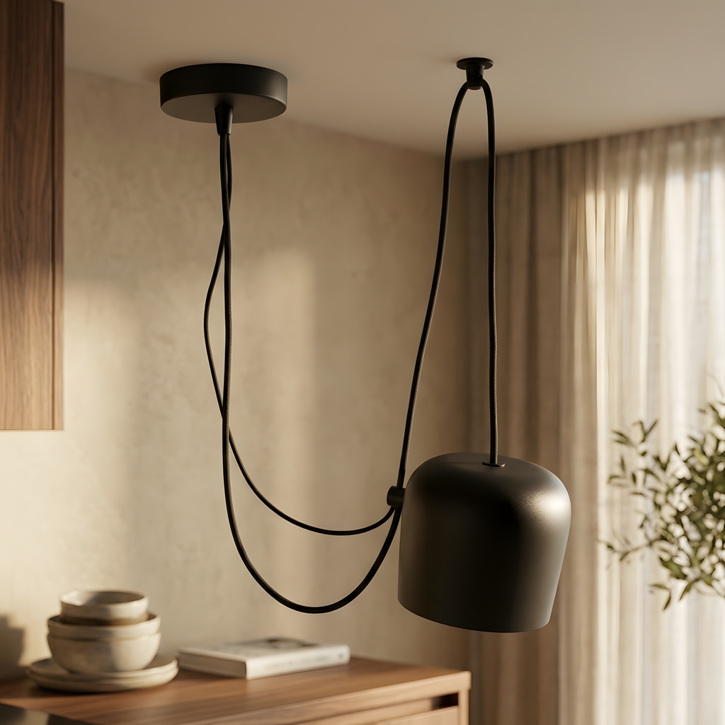 Talvea suspension industrielle, coin repas