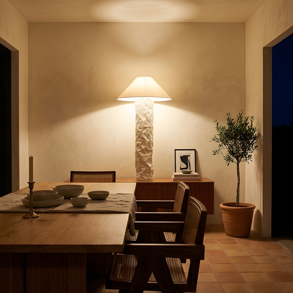 Teliomio lampadaire ambiance du soir