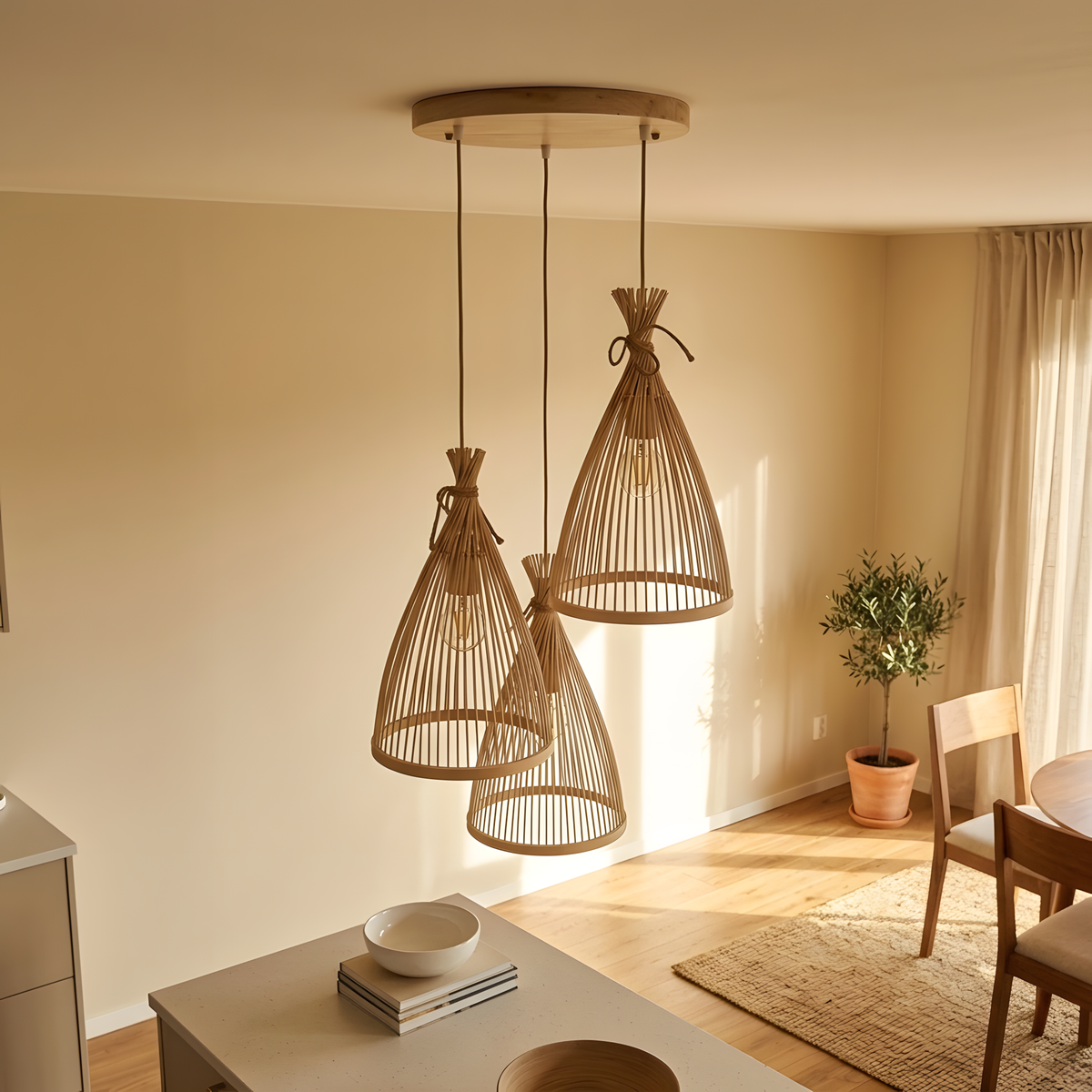Torena suspension bambou, chambre