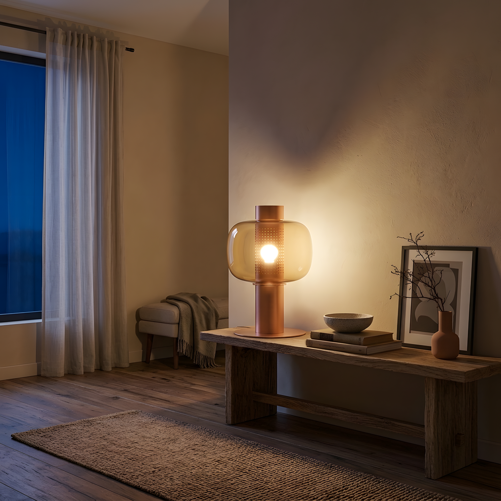 Toruvia lampe à poser vue d'ensemble
