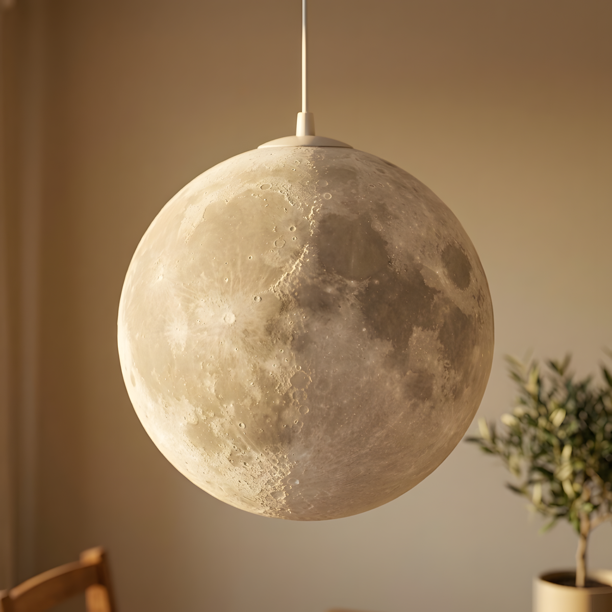 Trentala suspension LED blanche, chambre
