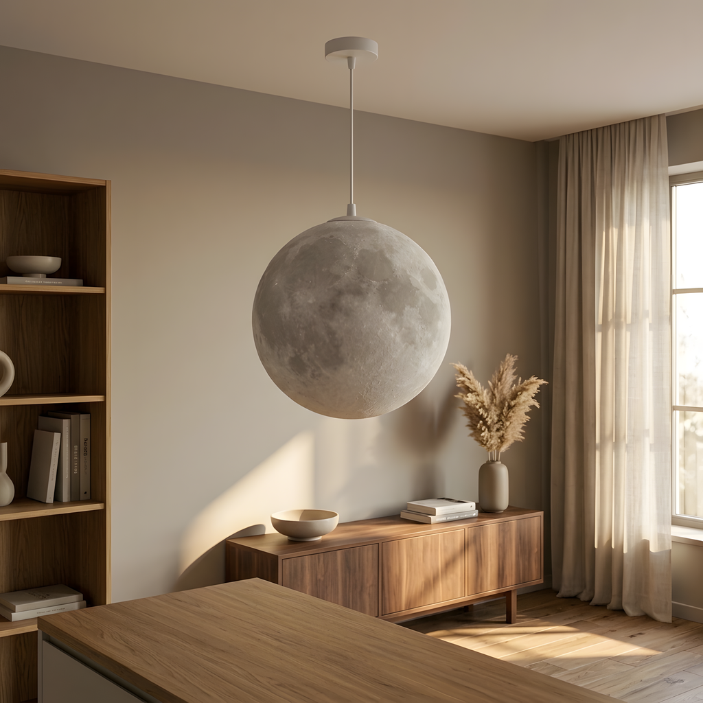 Trentala suspension LED blanche, salon