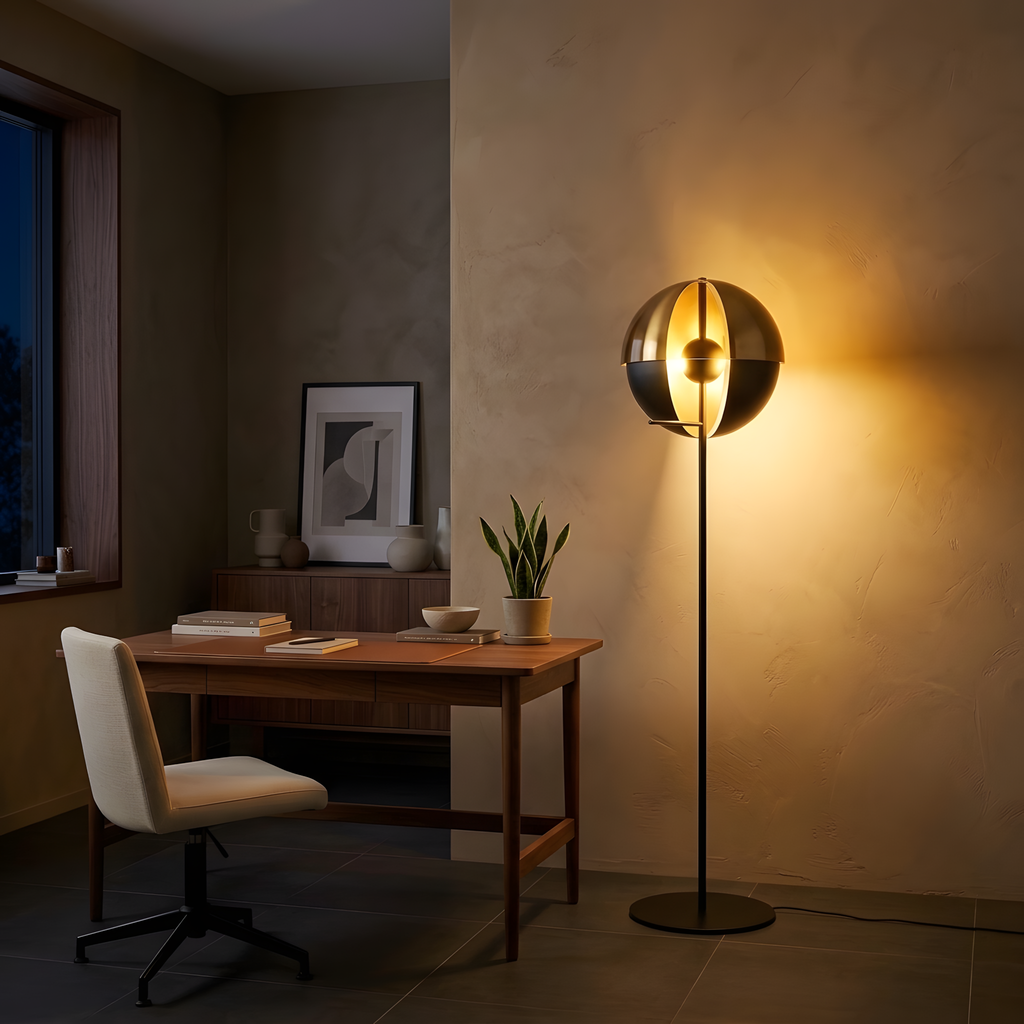 Valeano lampadaire ambiance du soir