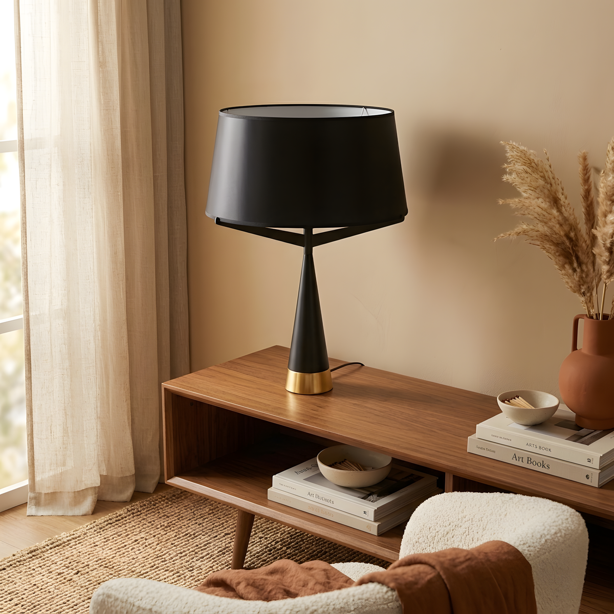 Valesa lampe à poser détail de lumière