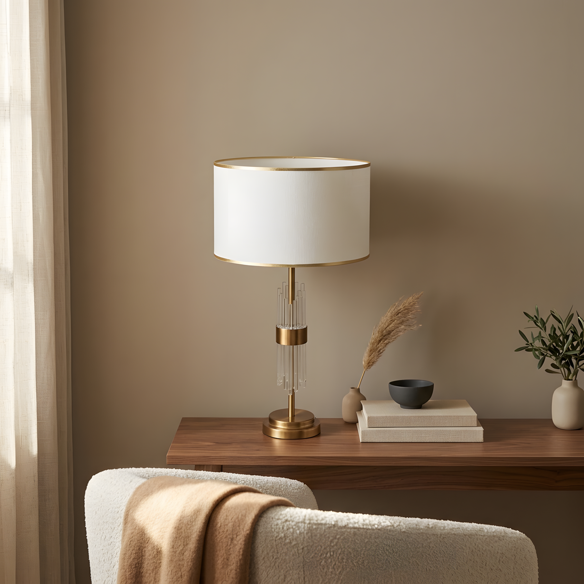 Veleadea lampe à poser détail de lumière