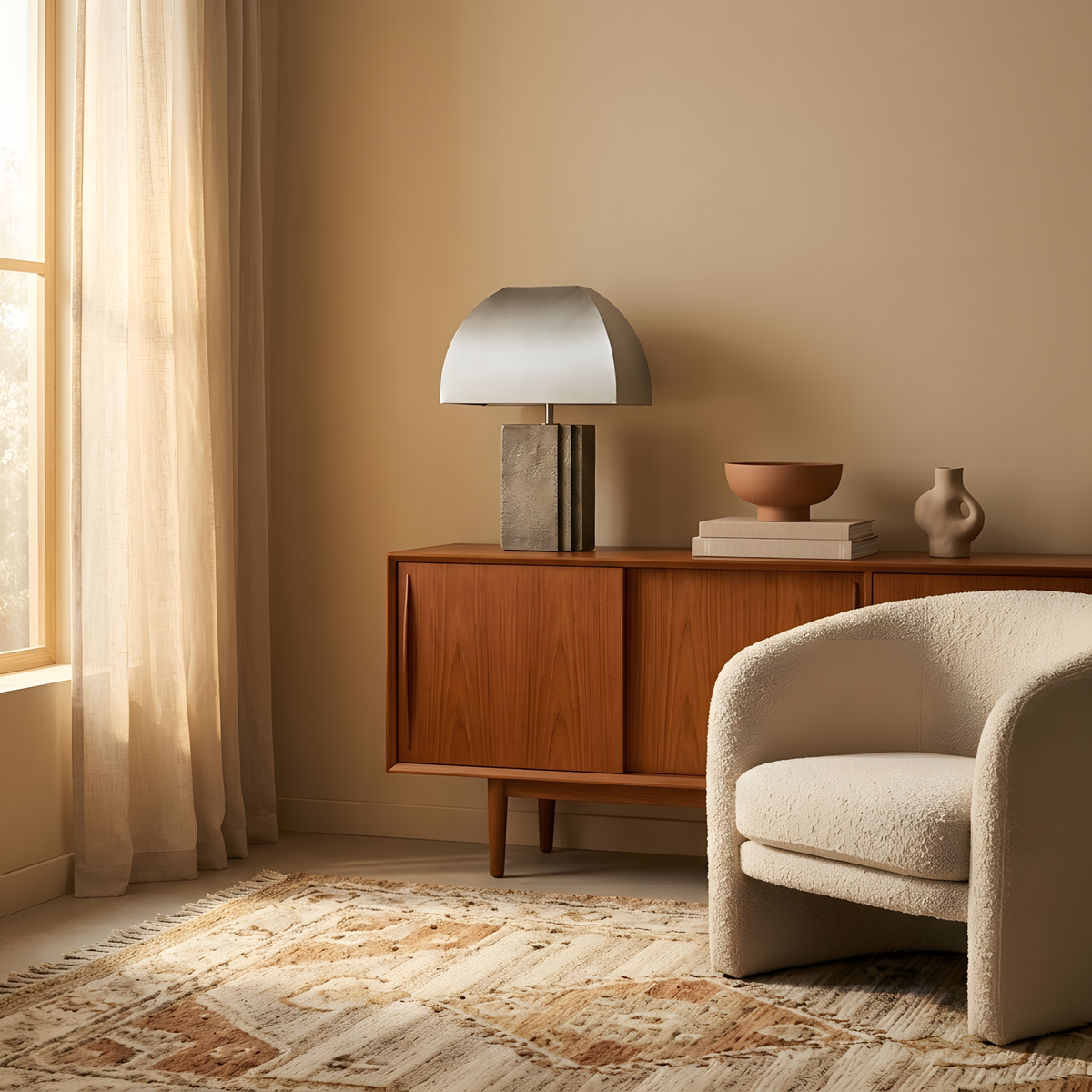 Veliaria lampe à poser jour, lumière éteinte