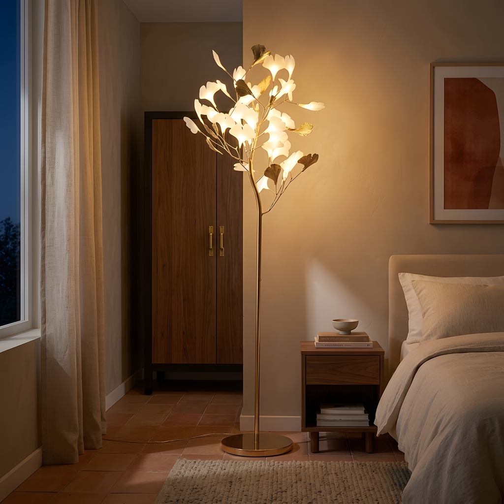 Verora lampadaire ambiance du soir