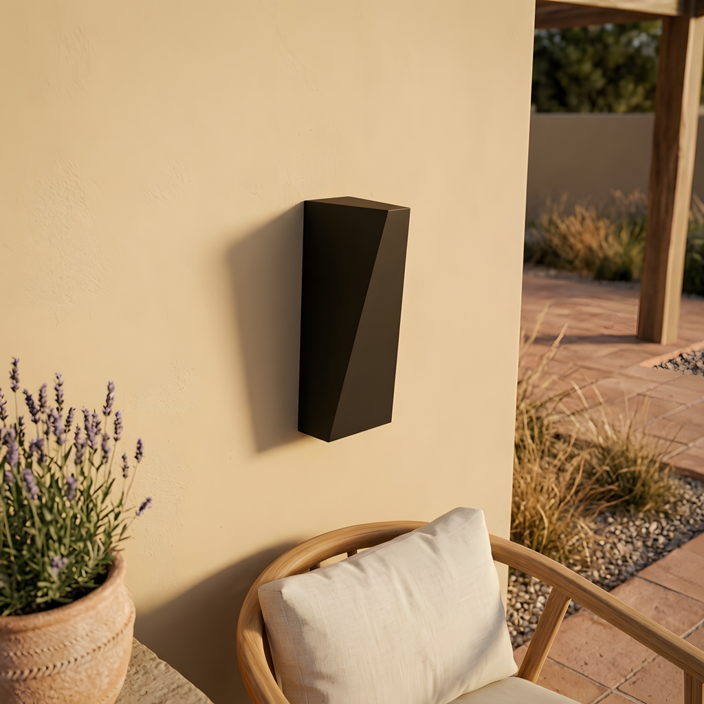 Verundo applique extérieure terrasse au crépuscule