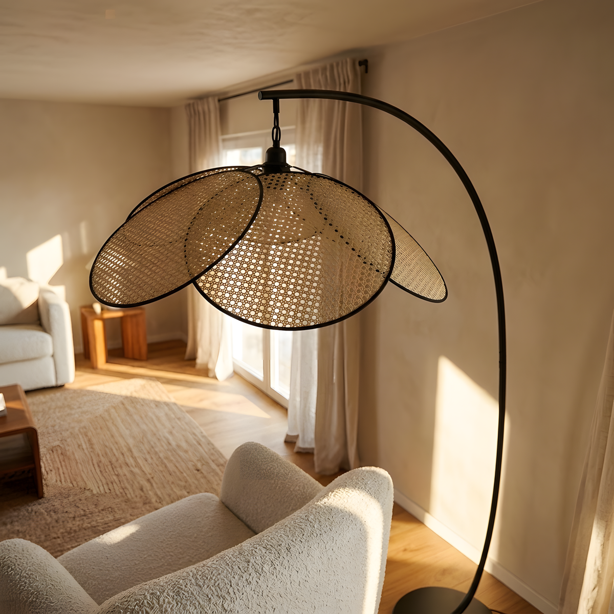 Viresca lampadaire détail de lumière