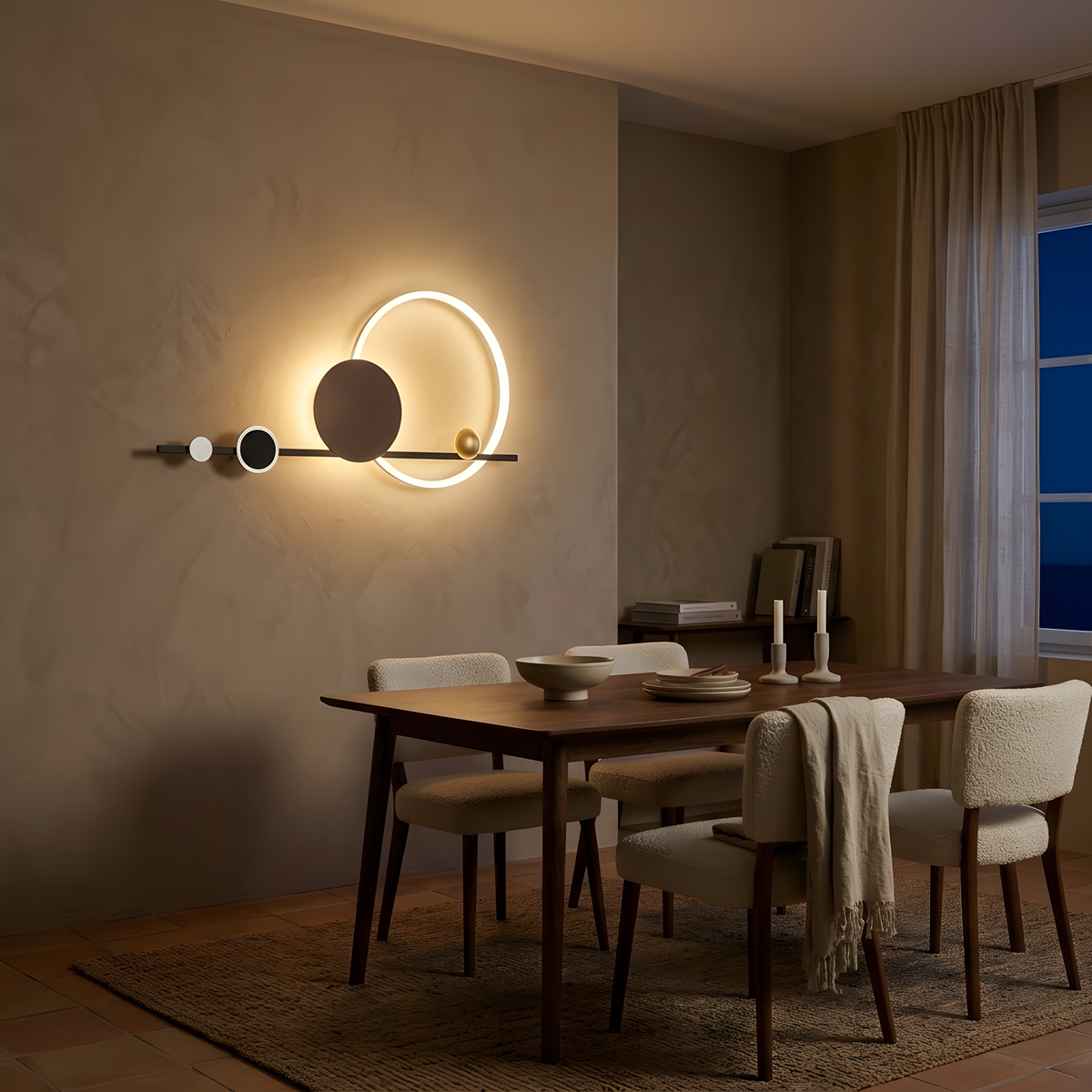 Walesta applique murale salon de nuit