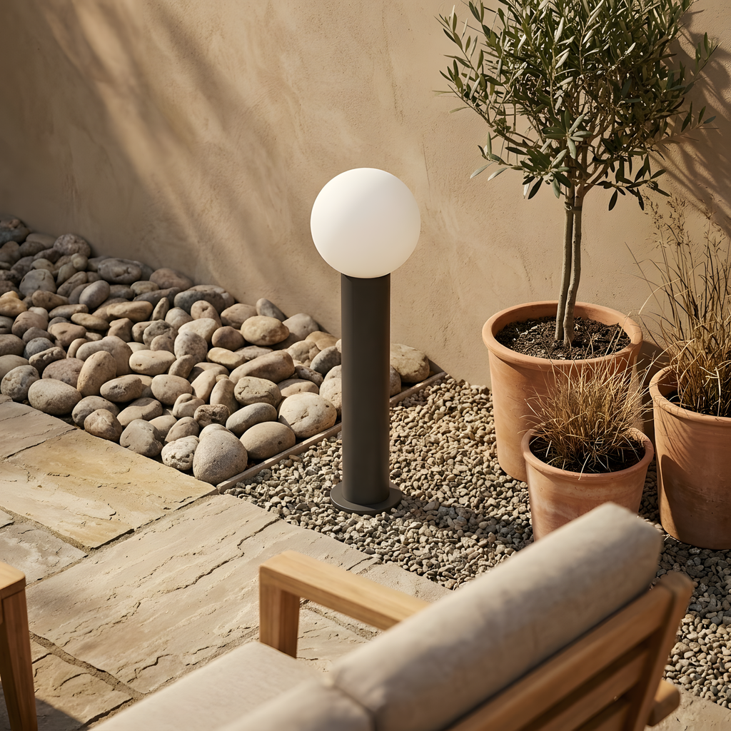Zalaelia lampe à poser extérieure détail de lumière