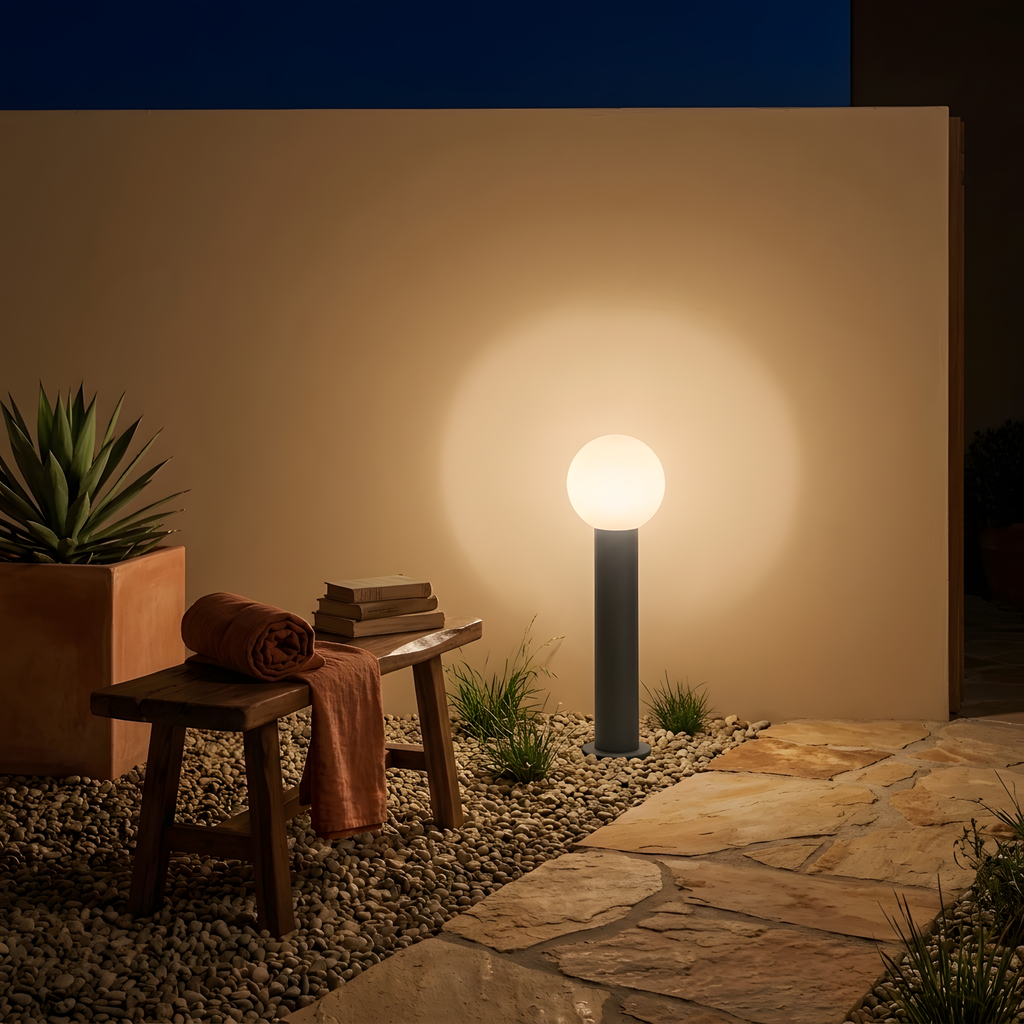 Zalaelia lampe à poser extérieure vue d'ensemble