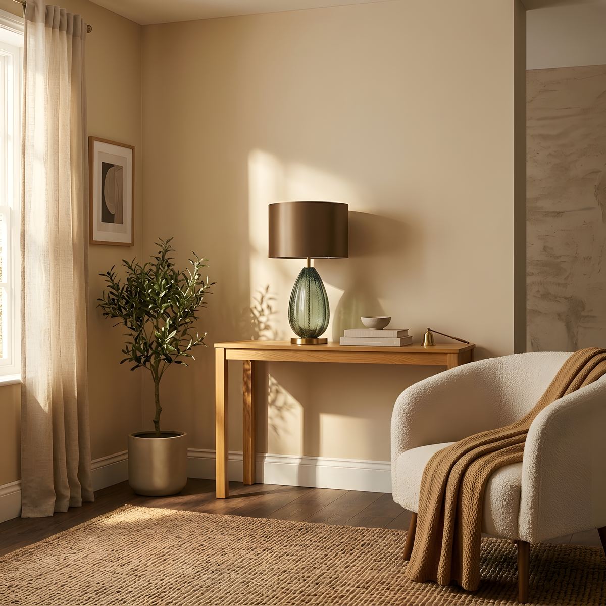 Zalaenea lampe à poser jour, lumière éteinte