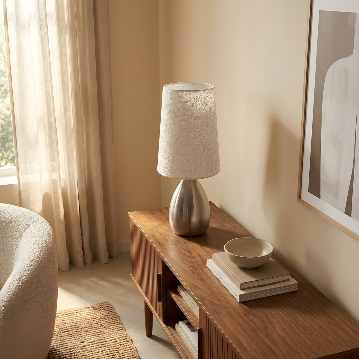 Zalola lampe à poser détail de lumière