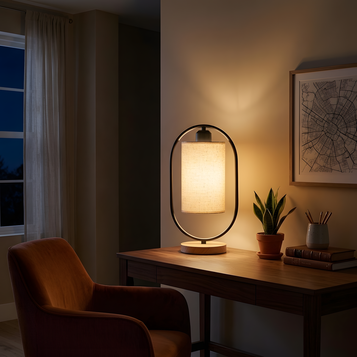 Zelassa lampe à poser vue d'ensemble