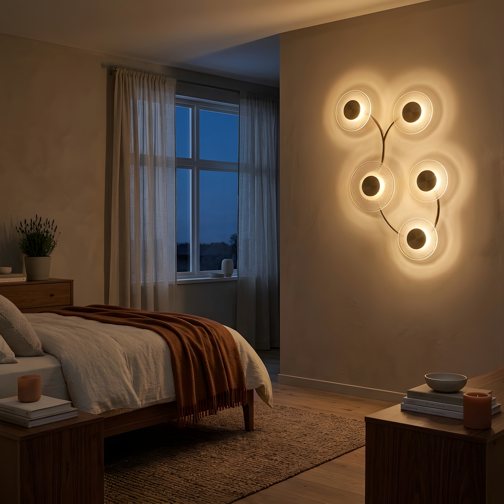 Zelesta applique murale ambiance du soir