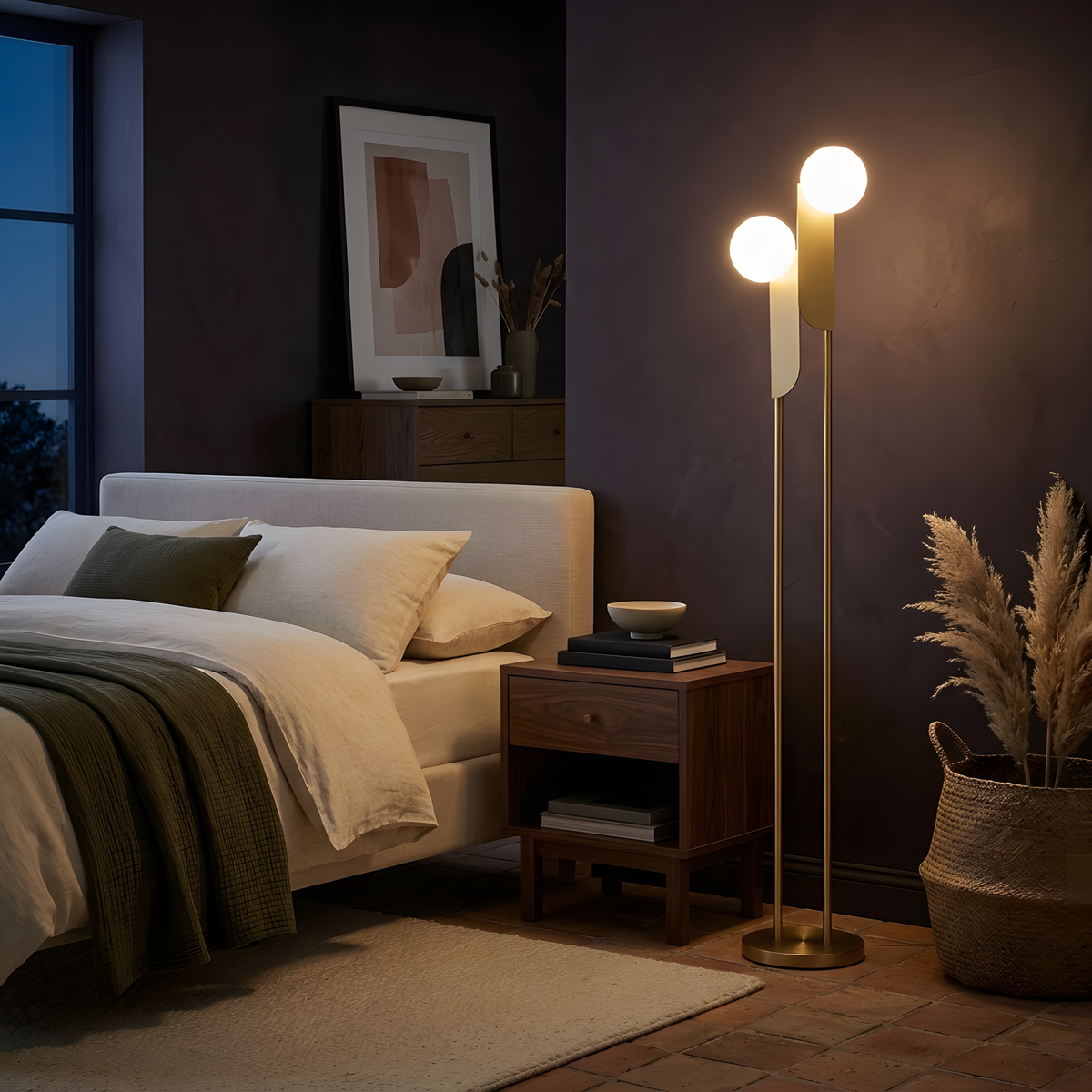 Zoriossa lampadaire ambiance du soir